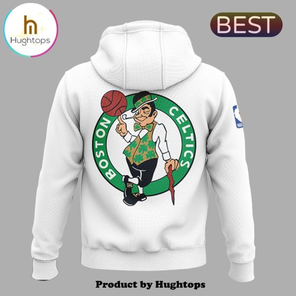 Special Edition Boston Celtics Basketball Team White Hoodie, Jogger, Cap