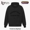 Men’s Fear Of God Essentials Black Logo Harrods Hoodie