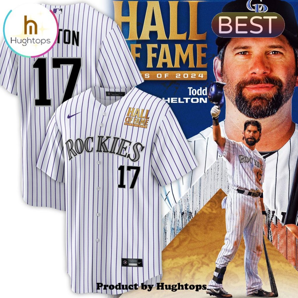 Special Todd Helton White Colorado Rockies Baseball Jersey