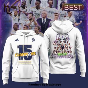 Special UCL Champions 15 London24 Real Madrid Hoodie