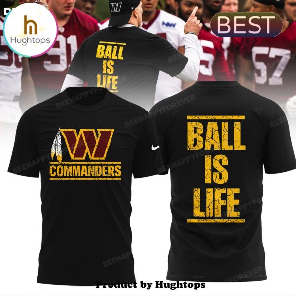 Special Washington Commanders Ball For Life Black Hoodie