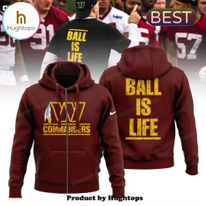 Special Washington Commanders Ball For Life Red Hoodie
