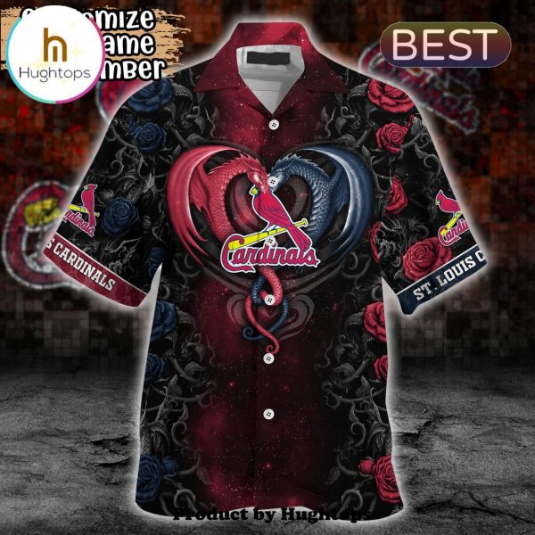 St. Louis Cardinals Rose Dragon Hawaii Shirt For Sports Enthusiasts