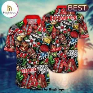 Tampa Bay Buccaneers Flower Hawaii Shirt For Fans, Summer Football Shirts