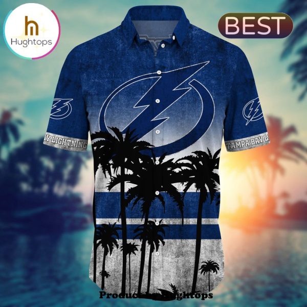 Tampa Bay Lightning Hawaii Shirt Short Style Hot Trending Summer