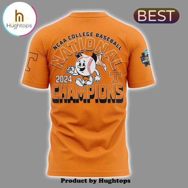 Tennessee Baseball Champion 2024 NCAA Division Orange Shirt
