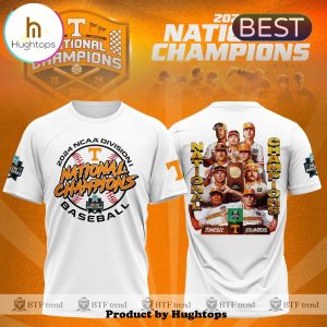 Tennessee Volunteers 2024 NCAA Division National Champions White Shirt
