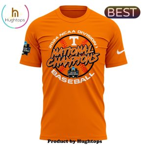 Tennessee Volunteers 2024 NCAA Men’s Baseball College Orange Shirt
