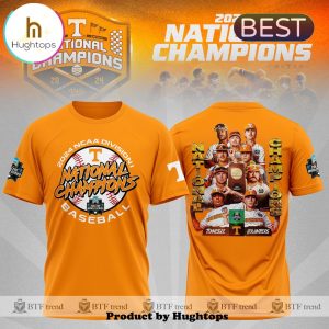 Tennessee Volunteers NCAA Orange World Series Champions Shirt