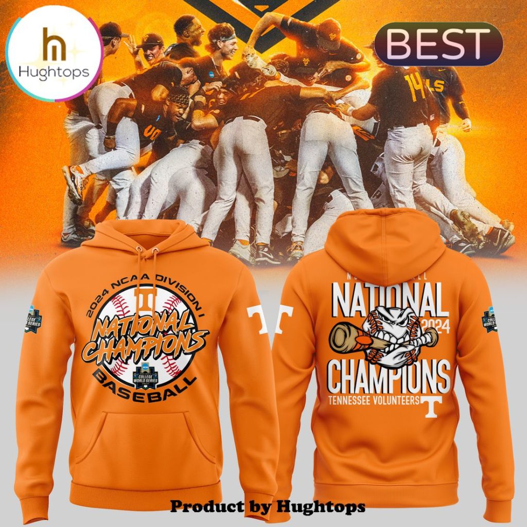 Tennessee Volunteers World Series Champions Orange Hoodie