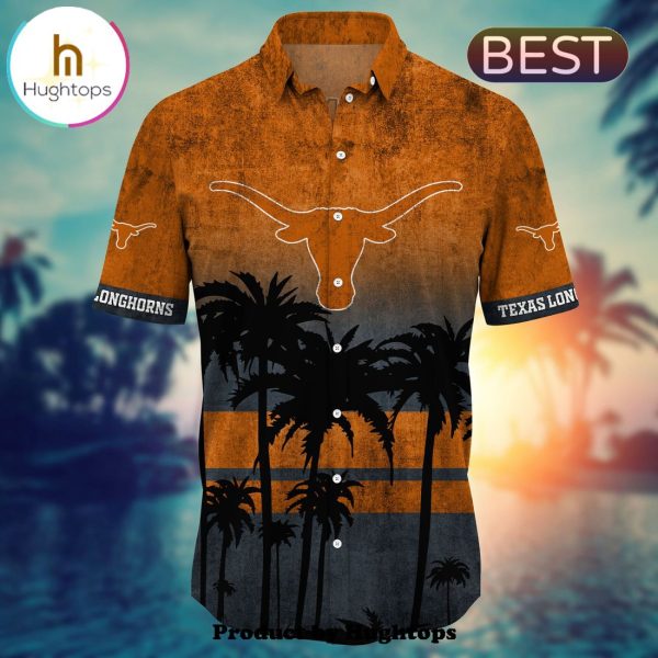 Texas Longhorns Hawaii Shirt Short Style Hot Trending Summer