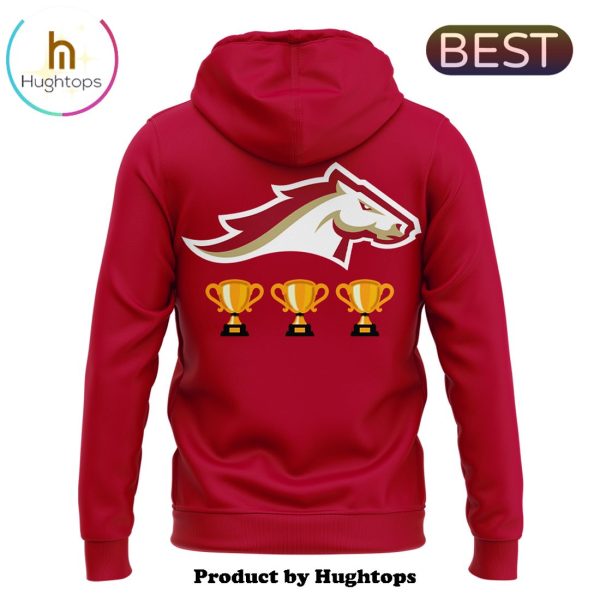 UFL Champions Birmingham Stallions Special Red Hoodie, Jogger, Cap