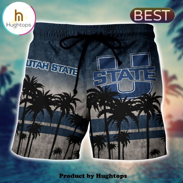 Utah State Aggies Hawaii Shirt Short Style Hot Trending Summer