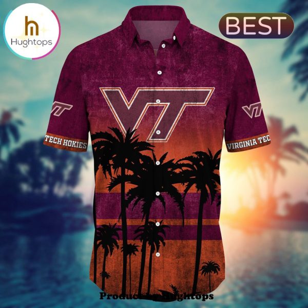 Virginia Tech Hokies Hawaii Shirt Short Style Hot Trending Summer