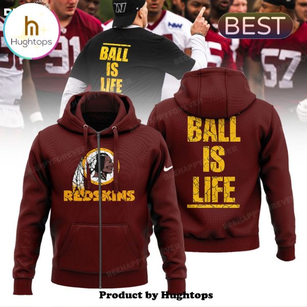 Washington Commanders Ball For Life Red Hoodie