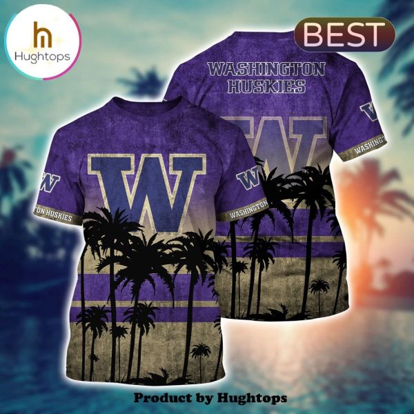 Washington Huskies Hawaii Shirt Short Style Hot Trending Summer