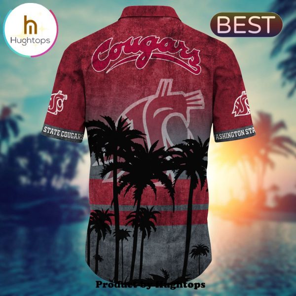 Washington State Cougars Hawaii Shirt Short Style Hot Trending Summer