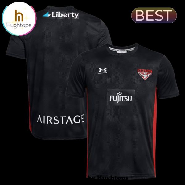 2024 AFL Essendon Football Club Black Shirt