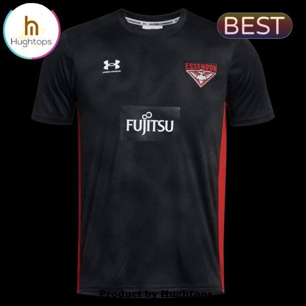 2024 AFL Essendon Football Club Black Shirt