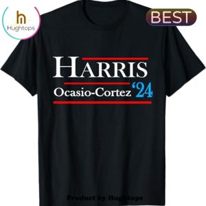 2024 Kamala Harris Alexandria Ocasio-Cortez Vote Unisex T-Shirt