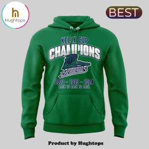 4Times Florida Everblades Kelly Cup Green Hoodie, Jogger, Cap