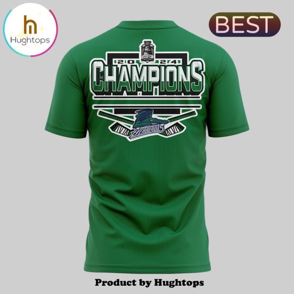 4Times Florida Everblades Kelly Cup Green T-Shirt, Jogger, Cap