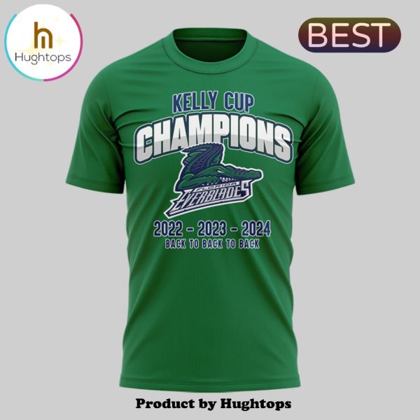 4Times Florida Everblades Kelly Cup Green T-Shirt, Jogger, Cap