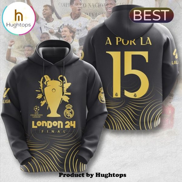 A Por La Real Madrid 15 Champions Final Hoodie