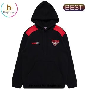 AFL Essendon Football Club Black Hoodie