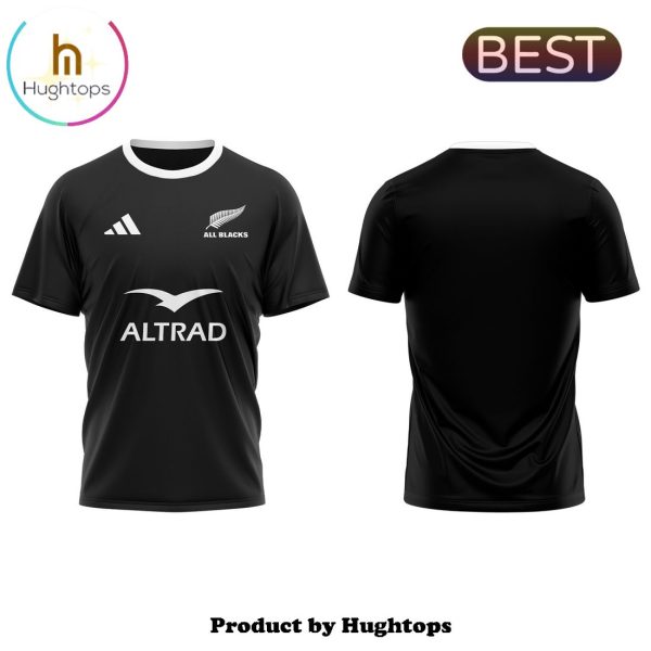 All Blacks Rugby Union 2024 25 Home Jersey Hoodie