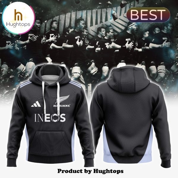 All Blacks Rugby Union Home Printed Jersey Hoodie