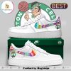 Boston Celtics Custom Name Number Air Force 1 Sneakers