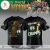 Boston Celtics 23 24 NBA Champions Limited Green Baseball Jersey