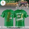 Boston Celtics 23 24 NBA Champions Limited Black Baseball Jersey