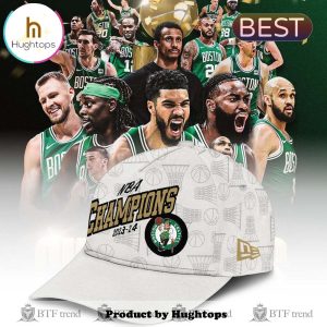 Boston Celtics 23 24 NBA Champions White Classic Cap