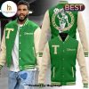 Boston Celtics 18-Time NBA Finals Champions Black Baseball Jacket