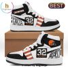 Brown Cleveland Browns Custom Edition Red Air Jordan 1 Hightop