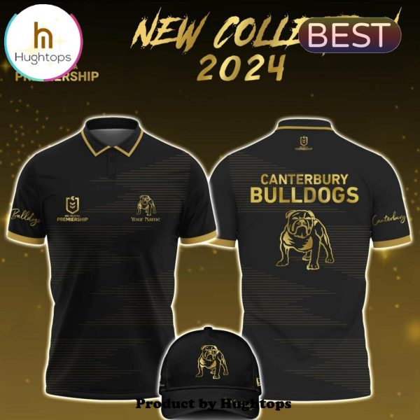 Canterbury-Bankstown Bulldogs 2024 NRL Golden Polo Shirt