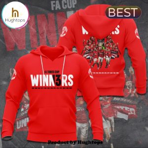 Classic Manchester United 13 Times Cup Red Hoodie