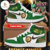 Custom NFL Philadelphia Eagles Specialized Air Jordan 1 Hightop Shoes