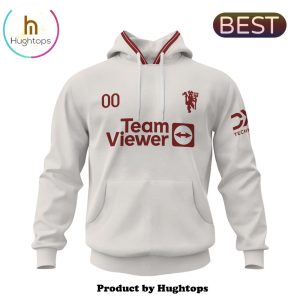 Custom Manchester United Premier Champions White Hoodie