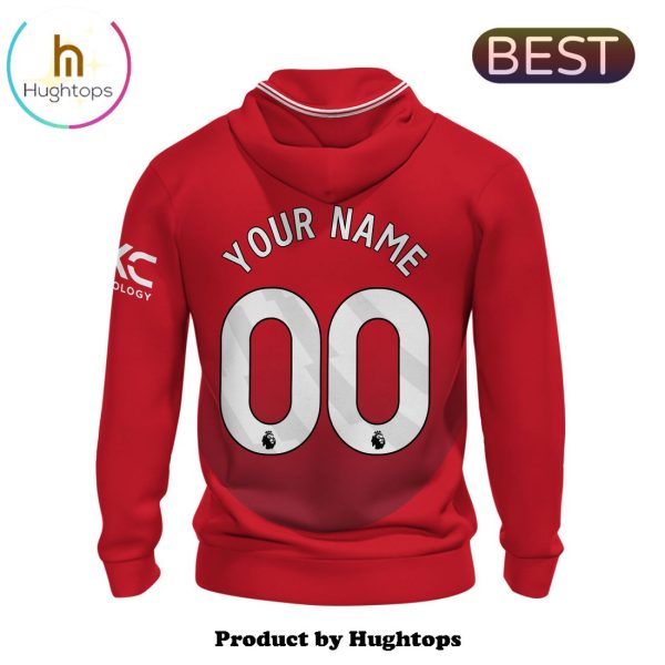 Custom Men’s Manchester United Champions Red Hoodie