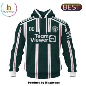 Custom Men’s Manchester United Premier Champions Green Hoodie