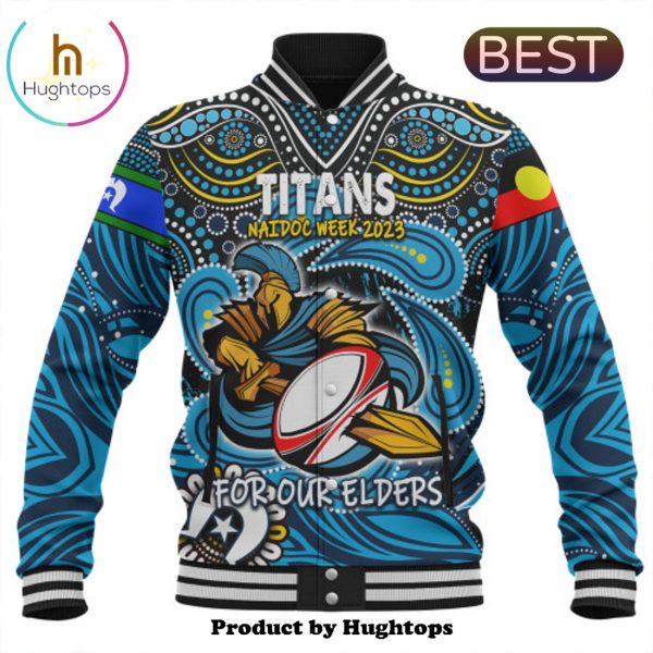 Custom New South Wales Titans Naidoc Week Baseball Jacket