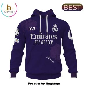 Custom Real Madrid Premier League Home Signatures Hoodie