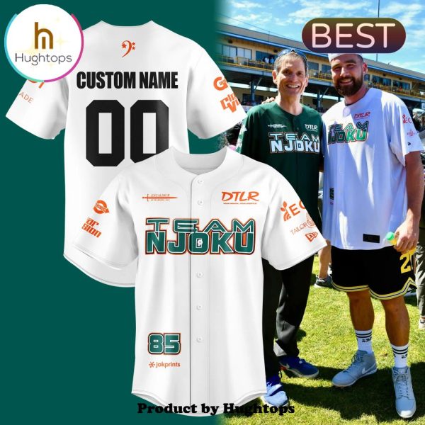 Custom Team Njoku Softball Cleveland Browns Trending Baseball Jersey