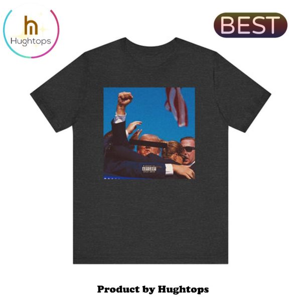 Donald Trump Album Shot Blackout Cover Unisex T-Shirt