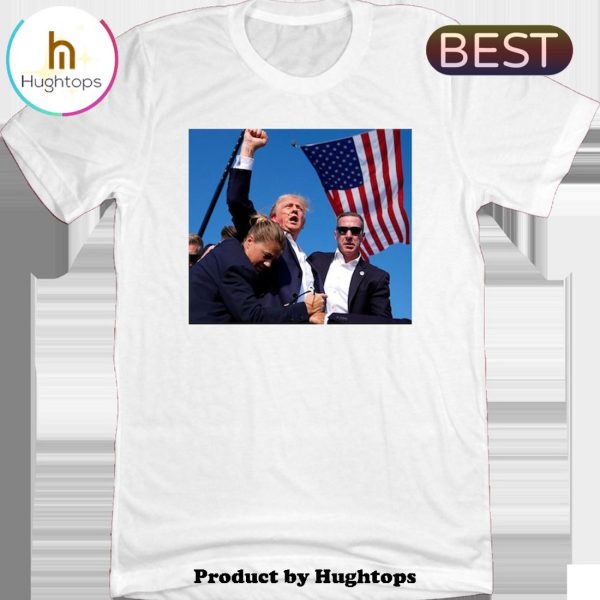 Donald Trump Shot 2024 Rally T Shirt