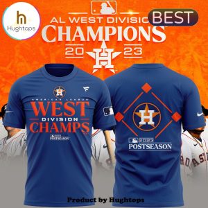 Fanatics Branded AL West Champions Navy T-Shirt, Cap