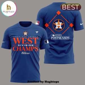 Fanatics Branded AL West Champions Navy T-Shirt, Cap